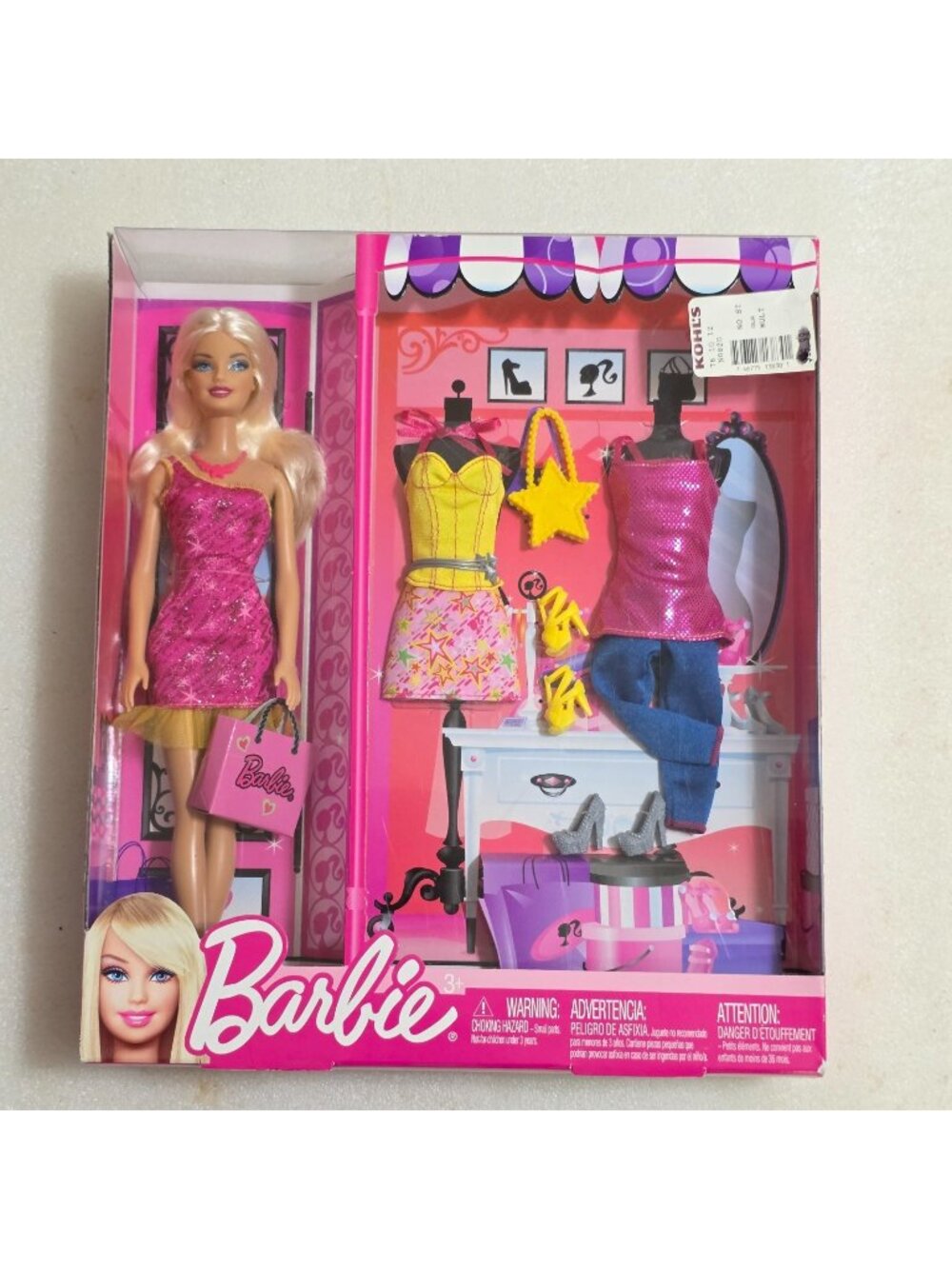 Barbie Doll Fashion Outfits Giftset Collectible Mattel 2011 X4861 New
